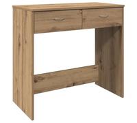 vidaXL Escritorio de Madera de ingeniería Roble artisian 80x40x75 cm