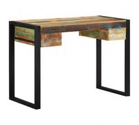 VidaXL Escritorio de Madera Maciza Reciclada Marrón