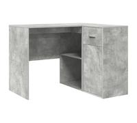 vidaXL Escritorio Esquinero Gris Concreto 102x88x75 cm Madera de Calidad