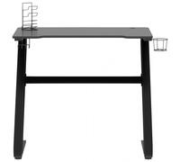 VidaXL Escritorio Gaming con Patas Z 90x60x75cm Negro