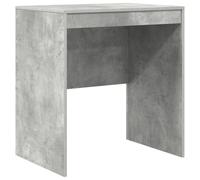 vidaXL Escritorio Gris Concreto con Cajón de Almacenamiento | Material MDF Tamaño Compacto 70 x 50 76 cm Ideal para Uso en Casa y Oficina Estudio Moderno Estación de Trabajo para Computadora Minimal
