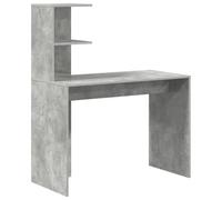 vidaXL Escritorio Gris Concreto Gris Concreto