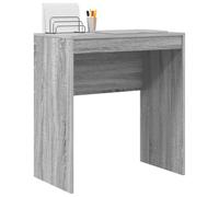 vidaXL Escritorio Gris Sonoma de Tablero de partículas 70 x 40 x 76 cm