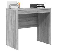 vidaXL Escritorio de Escritura | Madera Engineered Gris Sonoma Tamaño Compacto 80 X 50 76 cm Ideal para Uso en Casa y Oficina Estación de Trabajo Moderna Espacio de Trabajo Contemporáneo Mesa de EST