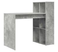 vidaXL Escritorio de Escritura Gris concreto