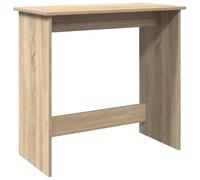 vidaXL Escritorio Madera contrachapada Color Roble Sonoma 80x40x75 cm, Escritorio de Oficina, Mesa de Ordenador, Escritorio de Estudio