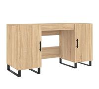 vidaXL Escritorio Madera de ingeniería Roble Sonoma 140x50x75 cm