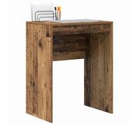 vidaXL Escritorio Rústico con Cajón de Almacenamiento | Madera Vieja Sólida Recuperada Tamaño Compacto 60 x 40 x 76 cm Ideal para Oficina en Casa Superficie Texturizada Espacios Pequeños Adulto Estud