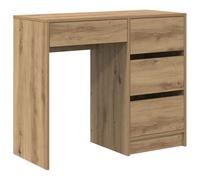 vidaXL Escritorio Marrón Roble Artesanal Madera Elaborada Compacto