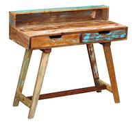 vidaXL Escritorio de madera maciza reciclada