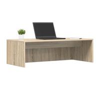 vidaXL Escritorio Montado en la Pared Roble Sonoma 100 x 45 x 30 cm, Escritorio Flotante Rectangular Moderno, Mesa de Madera Resistente, un Espacio de Trabajo Estiloso y Compacto