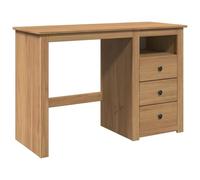 vidaXL Escritorio Panama Madera Maciza de Pino 112x45x75 cm, Escritorio de Oficina, Escritorio de Estudio, Escritorio de Trabajo, Mesa de Estudio