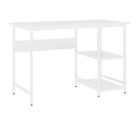 VidaXL Escritorio para Ordenador de MDF 105x55x72cm Blanco