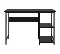VidaXL Escritorio para Ordenador de MDF y Metal 105x55x72cm Negro