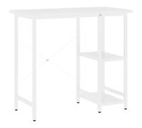 VidaXL Escritorio para Ordenador MDF 80x40x72cm Blanco