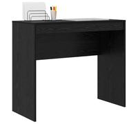 vidaXL Escritorio de Escritura Roble Negro Madera Resistente