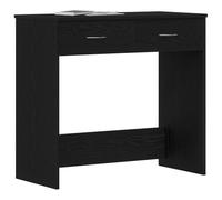 vidaXL Escritorio Roble Negro 80 x 40 x 75 cm Madera de ingeniería, Escritorio Moderno, Mesa de Estudio Minimalista para un Espacio Funcional, Superficie Elegante y compacta