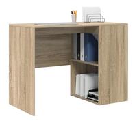 vidaXL Escritorio Roble Sonoma 102 x 50 x 75 cm Madera de ingeniería, Oficina en casa, Escritorio Moderno para Espacios pequeños, Mesa compacta, Superficie organizada