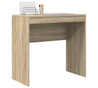vidaXL Escritorio Roble Sonoma 80 x 40 x 76 cm, Escritorio Compacto, Estilo Moderno, Espacio Ergonómico, Mesa de Escritura Funcional para Habitaciones Pequeñas