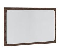 vidaXL Espejo de baño LED Madera ingeniería marrón Roble 60x8,5x38 cm, Espejo de Cuarto de baño, Espejo de baño con Luces, Espejo de tocador con Luces