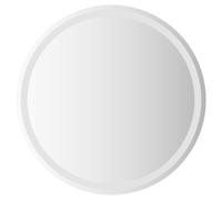 vidaXL Espejo de Baño LED, Decoración de Pared con Luces Integradas Interfaz USB, Espejo de Tocador, Decoración Impermeable, Redondo