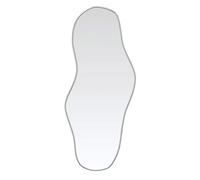 vidaXL Espejo de Pared Colgante Dormitorio Salón Sala de Estar Pasillo Tocador Comedor Cuarto de Baño Entrada Decoración Hogar Plateado