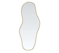 vidaXL Espejo de Pared Colgante Dormitorio Salón Sala de Estar Pasillo Tocador Comedor Cuarto de Baño Entrada Decoración Hogar Dorado