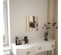 vidaXL Espejo de pared cuadrado de vidrio 40x40 cm – Decoración interior
