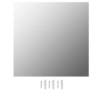 vidaXL Espejo de Pared Cuadrado Vidrio 60x60 cm