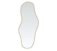 vidaXL Espejo de Pared Dorado 100x45 cm
