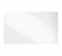 vidaXL Espejo de pared rectangular 100 x 60 cm, vidrio templado, diseño moderno