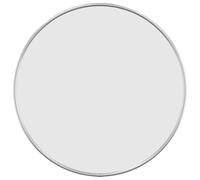vidaXL Espejo de Pared Redondo Plateado Ø 40 cm