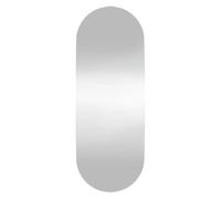 vidaXL Espejo de pared de vidrio ovalado 15x40 cm