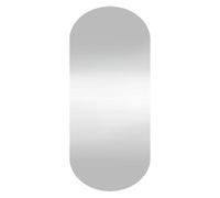 vidaXL Espejo de Pared Vidrio Ovalado 35x80 cm