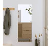 vidaXL Espejo de Pared Vidrio Rectangular 30x80 cm