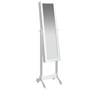 vidaXL Espejo de pie Blanco 34x37x146 cm