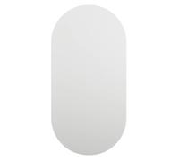vidaXL Espejo Dormitorio Vestidor Pasillo Entrada Cuarto de Baño Ducha Aseo Colgante Decoración Habitación Salón Sala de Estar 80x40 cm Vidrio