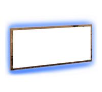 vidaXL Espejo LED de baño, de Madera Antigua, montado en la Pared. Mide 180 x 80 cm y Tiene un diseño rústico con iluminación integrada. Ideal para Unidades de Almacenamiento y tocadores Modernos, c