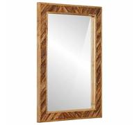 vidaXL Espejo Marrón 70 x 50 x 3 cm Cristal