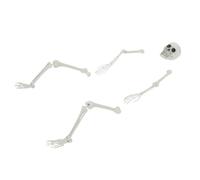 vidaXL Decoración de Halloween, Figura de Esqueleto Gótica, Adorno para Casa Embrujada, Decoración Espeluznante para Interiores y Exteriores