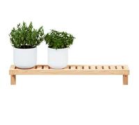 vidaXL Estante Colgante de Pared Natural 62 x 10 x 12,5 cm, Estante de Pared Rectangular Moderno, Almacenamiento Duradero, decoración Minimalista, Organizador Indoor