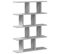 vidaXL Estante Cubo de Pared 12 Compartimentos Madera Gris Sonoma