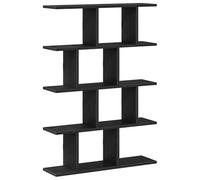vidaXL Estante Cubo de Pared 12 Compartimentos Madera ingeniería Negro, Estante Cubo Flotante, estantería Caja Flotante, Estante Cubo Colgante