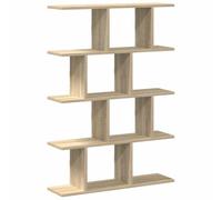 vidaXL Estante Cubo de Pared 12 Compartimentos Madera Roble Sonoma