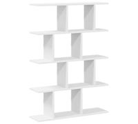 vidaXL Estantería de pared 12 compartimentos madera de ingeniería Blanco