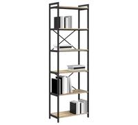 vidaXL Estante de Libros 60 x 30 x 189,5 cm Madera de ingeniería