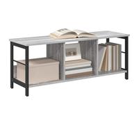 vidaXL Estante de Libros Gris Sonoma 102 x 32 x 40,5 cm, Estantería Industrial Rectangular, con Mucho Espacio, Ideal para tu Oficina en casa, Sala o Estudio