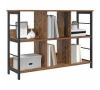 vidaXL Estante de Libros Madera Vieja 102 x 32 x 72,5 cm, Estantería Industrial Rectangular, con Mucho Espacio, Ideal para tu Oficina en casa, Sala o Estudio