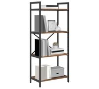 vidaXL Estante de Libros Madera Vieja 56 x 34 x 133,5 cm, Estantería Industrial, Mueble de Oficina, Diseño Rectangular, Organizador Resistente, Ahorra Espacio en tu Sala