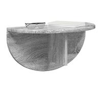 vidaXL Estante de Pared 2 pcs Gris Sonoma 38 x 19 x 19 cm, Sala de Estar, Rectangular, Moderno, Duradero, Asientos cómodos para un Interior Estiloso con un diseño Funcional y Atractivo versátil